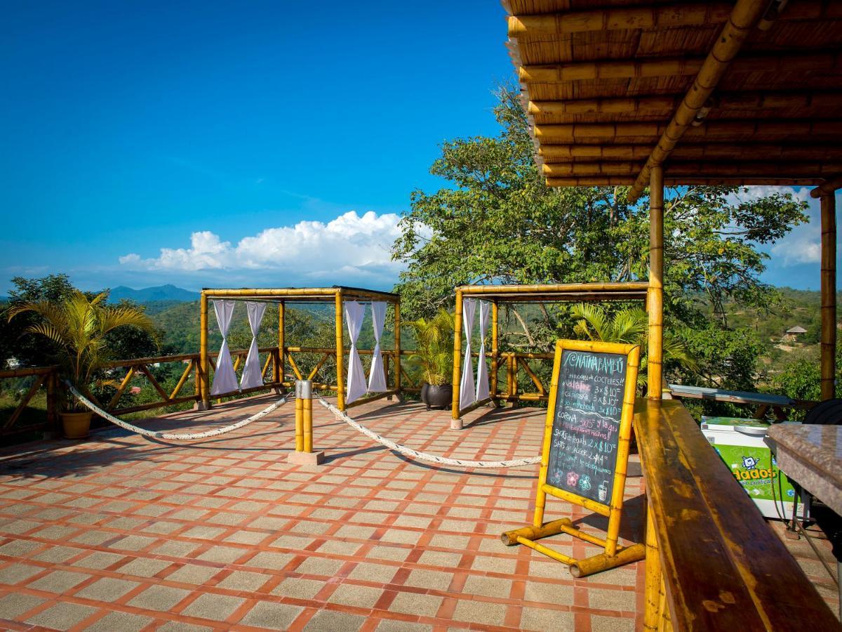 Nativa Bambu Ecolodge Montañita Esterno foto