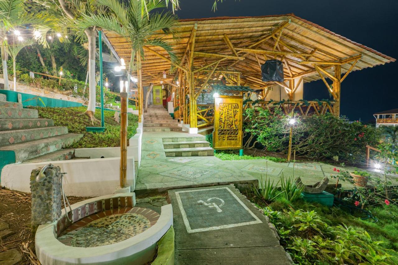 Nativa Bambu Ecolodge Montañita Esterno foto