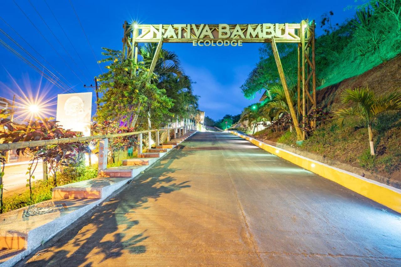 Nativa Bambu Ecolodge Montañita Esterno foto